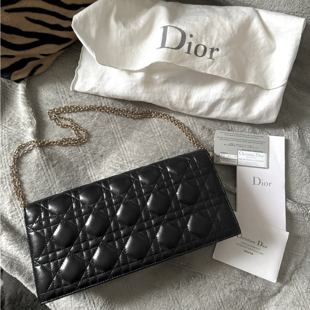 Dior lady dior crossbody bag authentic